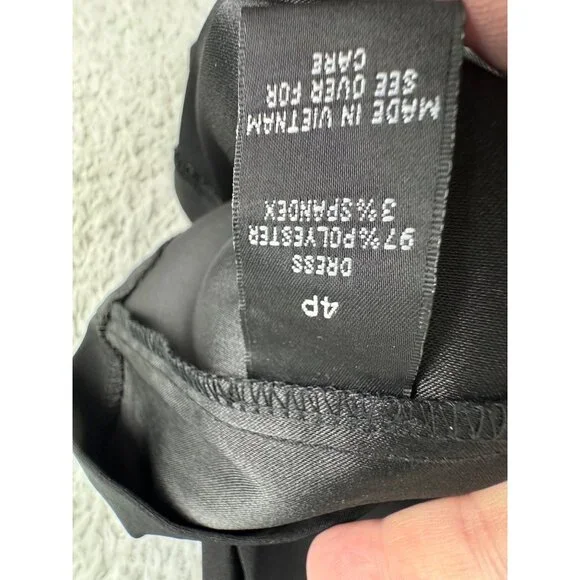 Womens 2-Piece Petite Dress Set By AGB W/Vibrant Jacket & Black Dress Office NWT - Picture 10 of 16